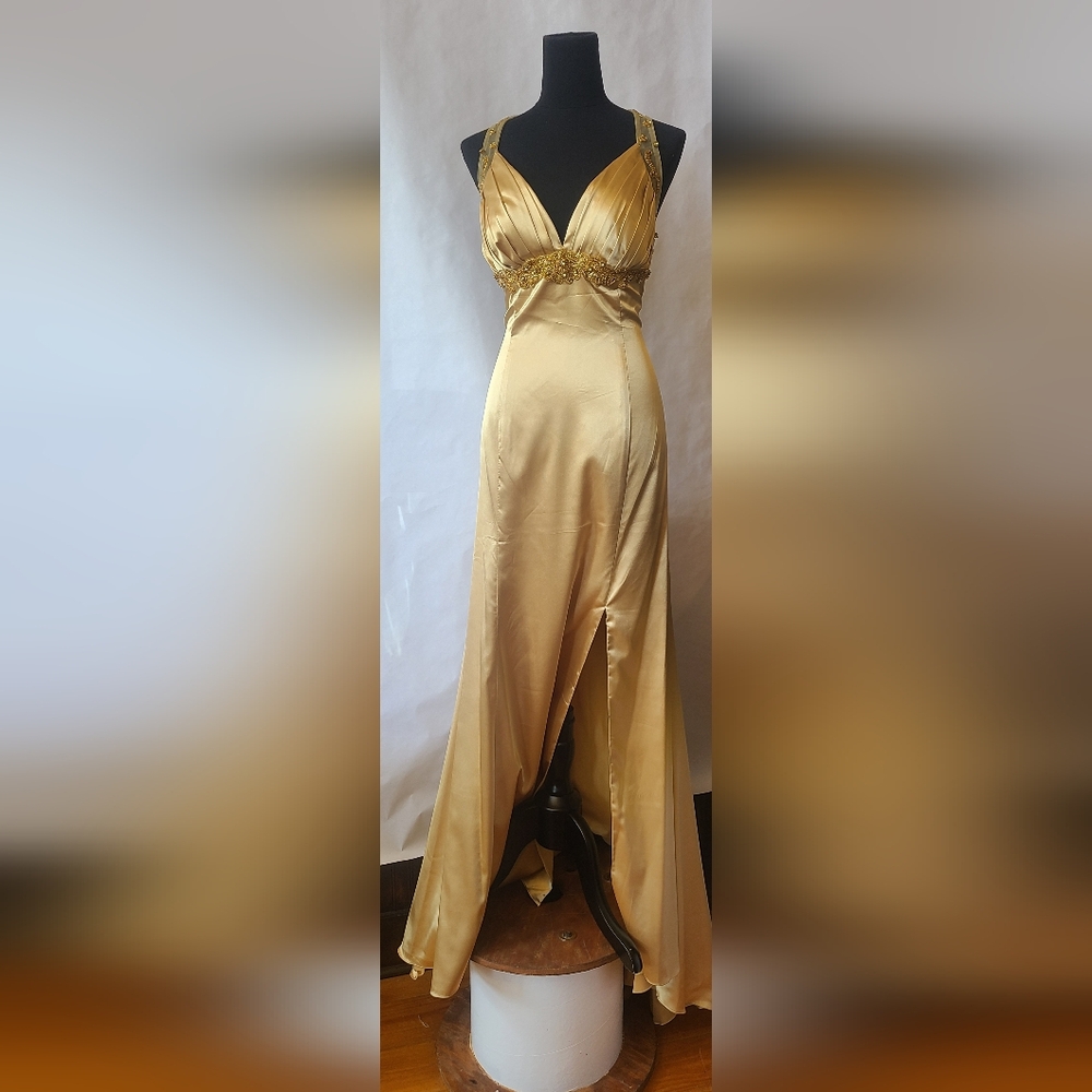 Studio 17 Satin Formal Dress